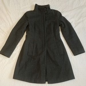 Le Chateau 100% wool size S grey coat.